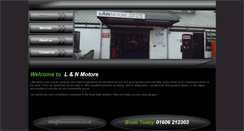 Desktop Screenshot of landnmotors.co.uk